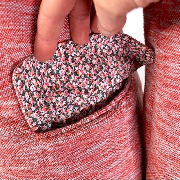 Cartonnier Anthropologie knit blazer pink space dye M - Picture 3 of 11